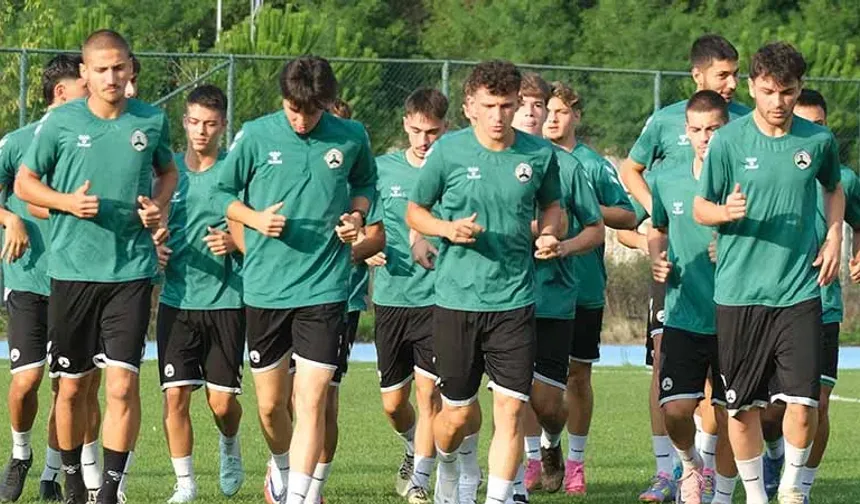 Giresunspor Orduspor maçına hazırlanıyor