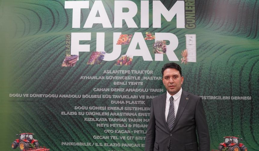 TSO Başkan Adayı Nurullah Öner Elazığ Tarım Fuarı’nda üreticilerle buluştu