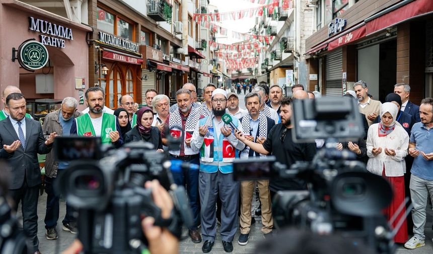 Üsküdar’da esnaf bir günlük gelirini Gazze'ye bağışlıyor