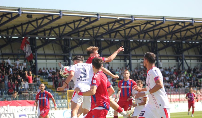 Düzcespor, Karabük idmanyurdu'nu 4-2 yendi