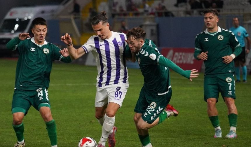 Giresunspor, Ordu deplasmanından 1 puanla dönüyor