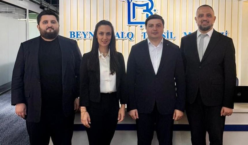 KAÜ heyeti Azerbaycan’da Ramal Şemşedli’nin eğitim kurumunu ziyaret etti