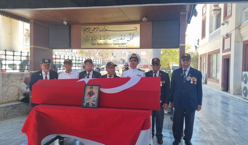Kıbrıs Gazisi Selahattin Bulgurcu son yolculuğuna uğurlandı