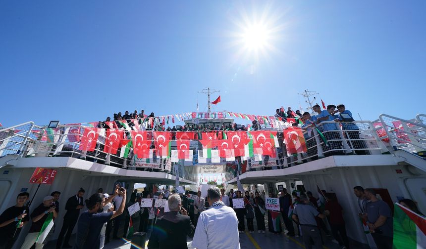Malatya’dan Gazze’ye Anlamlı Destek: Öğrenciler Sumud Filosuna Umut Taşıdı
