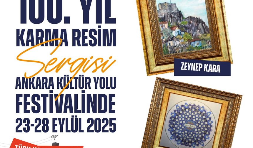 Türk Hava Kurumu’ndan 100. yıla özel karma resim sergisi