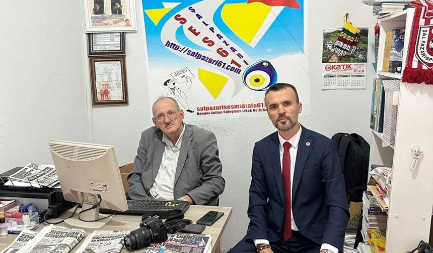 BHA Muhabirine Saadet Partisi İlçe Başkanı Özendi’den ziyaret