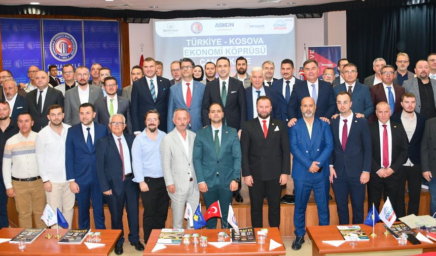 Türkiye–Kosova Ekonomi Köprüsü ÇOMÜ’de kuruldu