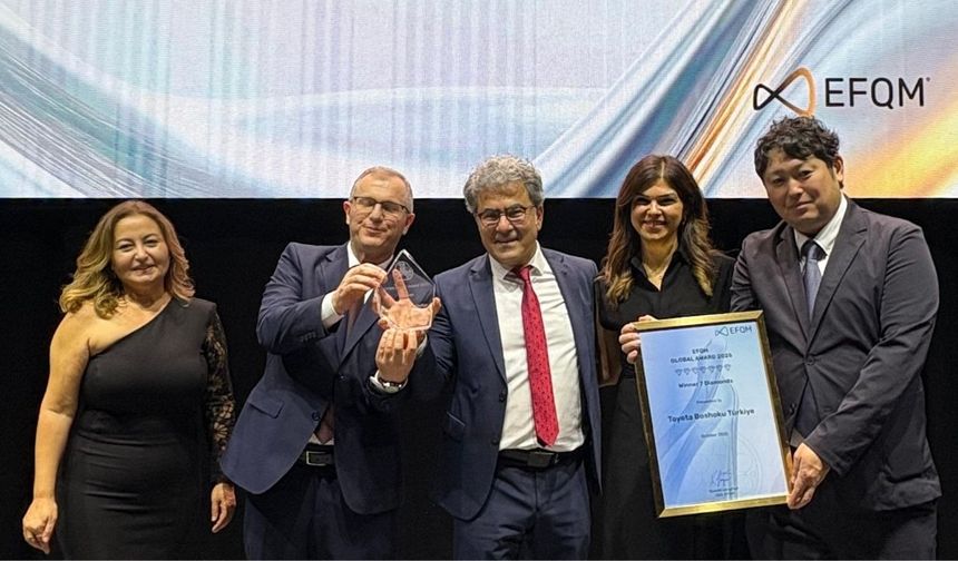 “Toyota Boshoku Türkiye”  küresel kalite ödülü aldı