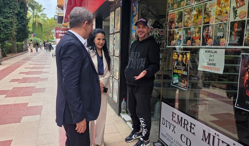 Efeler’de esnafın sesi Başkan Yetişkin’e ulaştı