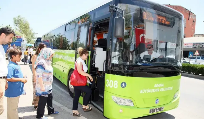 Adana’da toplu taşıma ücretlerine zam geldi