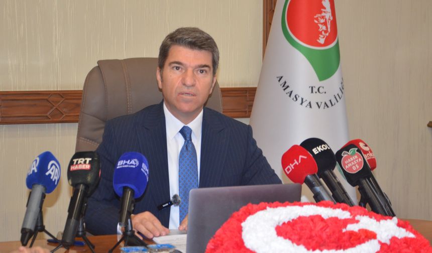 Amasya Valisi Önder Bakan, görevdeki bir yılını değerlendirdi