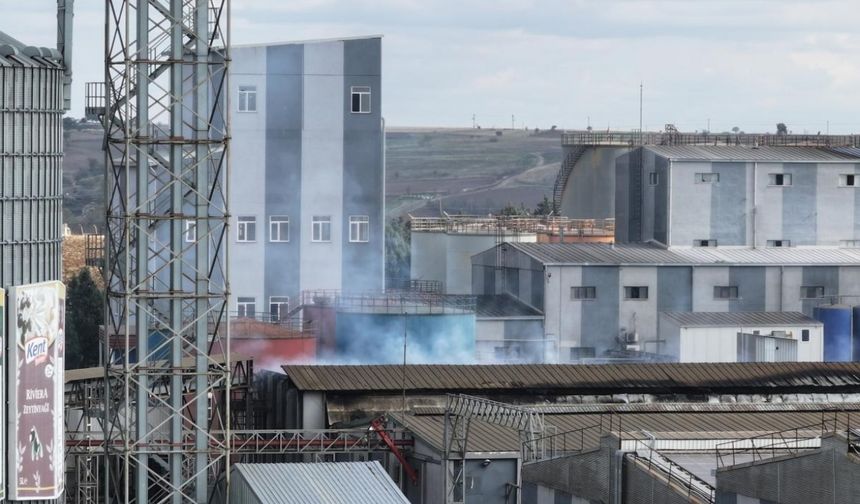 Edirne’de sıvı yağ fabrikasında patlama: 2 işçi yaralandı