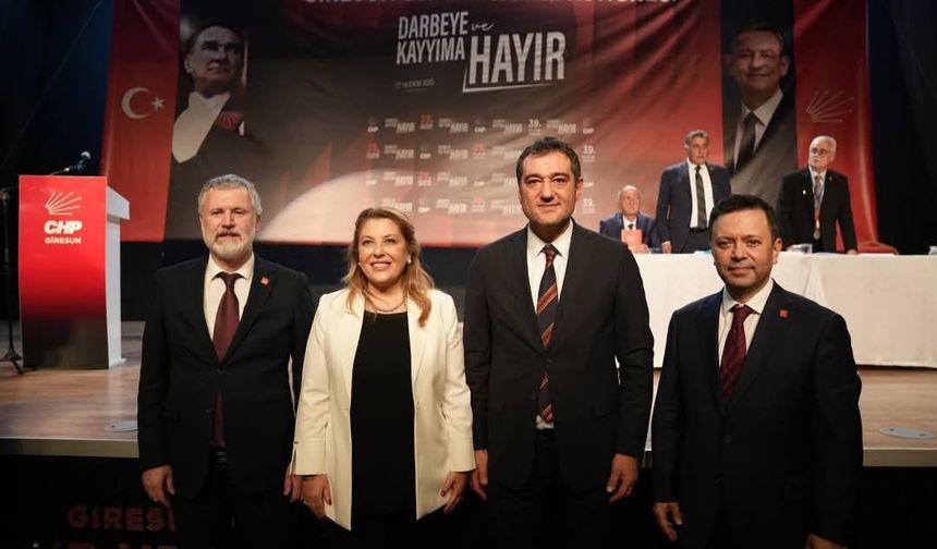 Dr. Gökhan Şenyürek yeniden Giresun İl Başkanı oldu