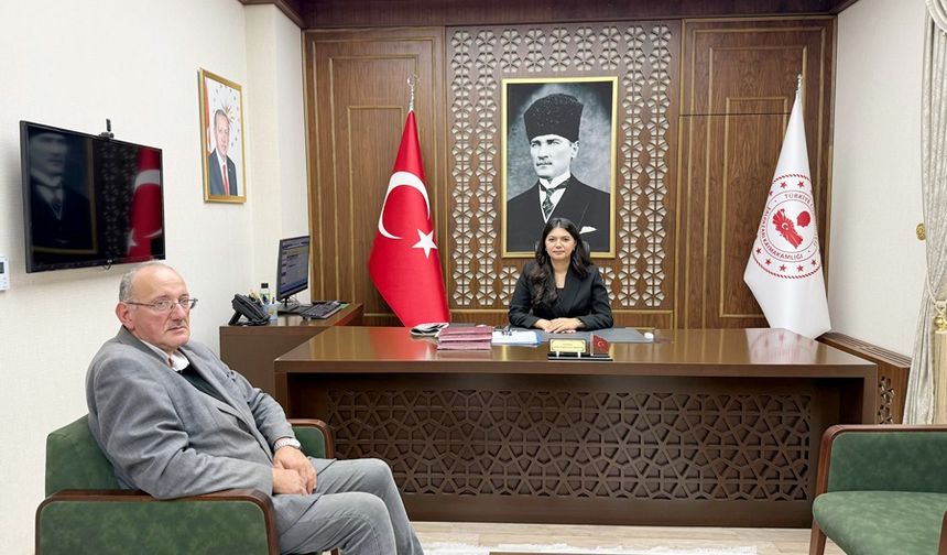 Şalpazarı’nın ilk kadın kaymakamı görevine başladı