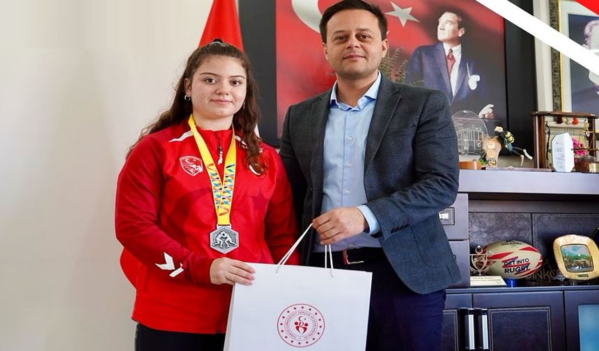 Isparta’nın Gururu Badesu Doğan Balkan şampiyonasında gümüş madalya kazandı