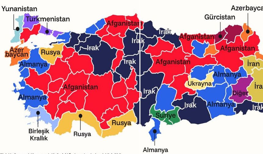 Antalya’da yabancı nüfusun zirvesinde Ruslar var