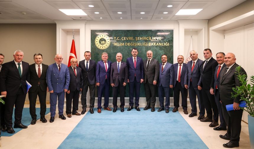 Mete Bahadır Yılmaz, Murat Kurum'u ziyaret etti