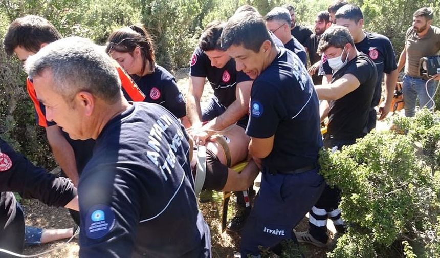 Antalya’da define faciası: 1 ölü 2 yaralı