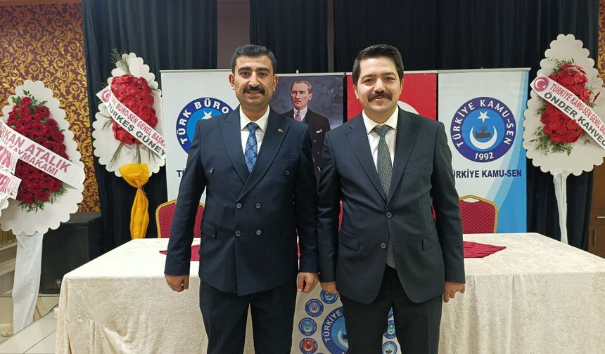 Sıtkı Taşel, Türk Büro-Sen Elazığ basın sözcülüğüne atandı
