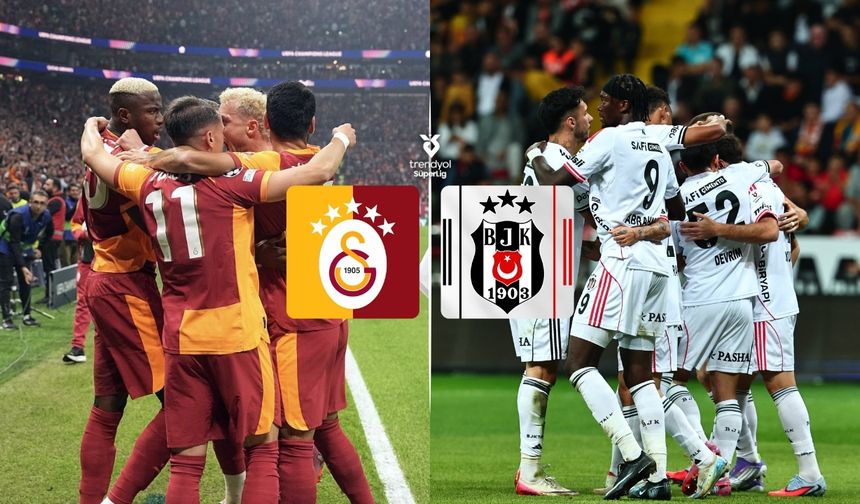 Süper Lig’de derbi ateşi: Galatasaray, Beşiktaş’ı ağırlıyor
