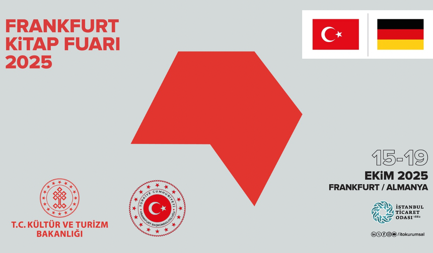 Frankfurt Kitap Fuarı 2025’te Türkiye rüzgârı esecek