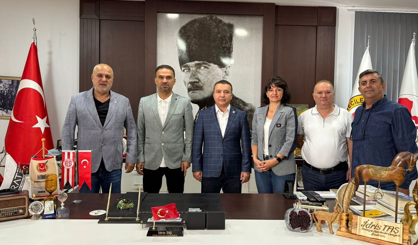 ANTALYA TİMBİR’den AGC Başkanı İdris Taş’a ziyaret