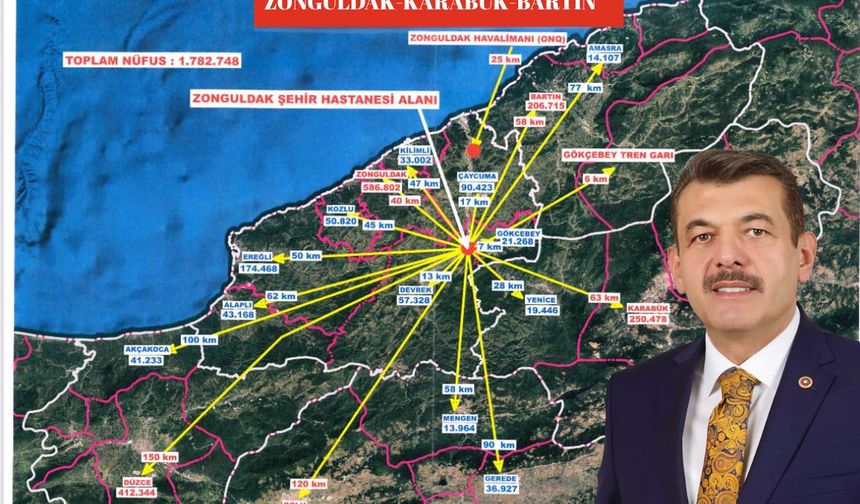 Milletvekili Avcı: Şehir hastanemizin lokasyonu belli oluyor