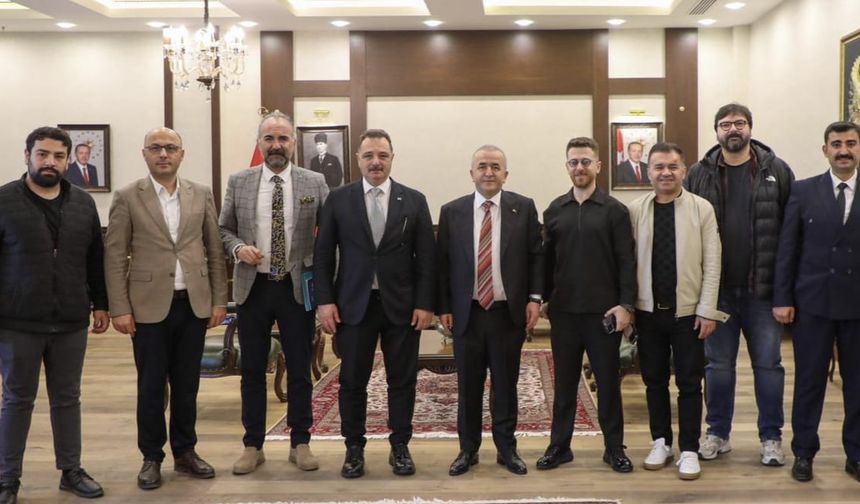 TİMBİR ve İMEF’den Elazığ Valisi Hatipoğlu’na ziyaret