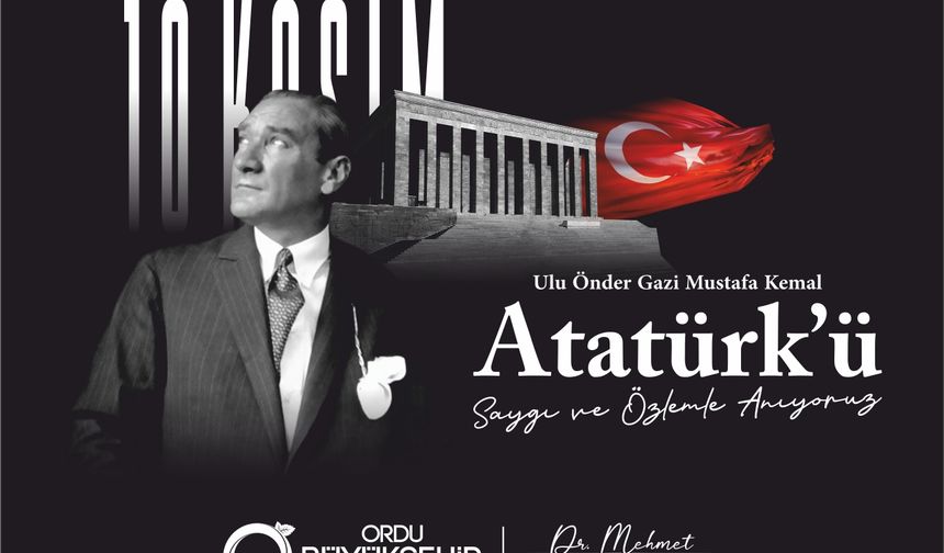 Başkan Güler'den 10 Kasım Atatürk'ü Anma Günü mesajı