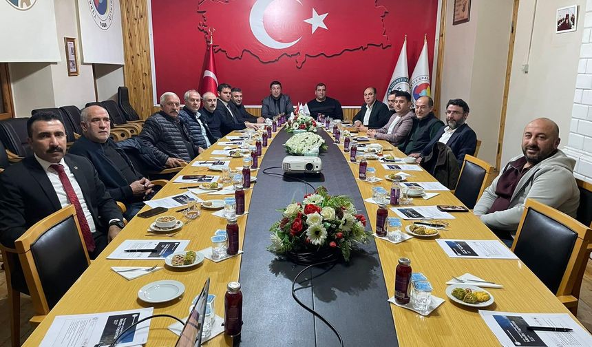 Kars Ticaret ve Sanayi Odası, aylık Olağan Meclis Toplantısı gerçekleştirildi