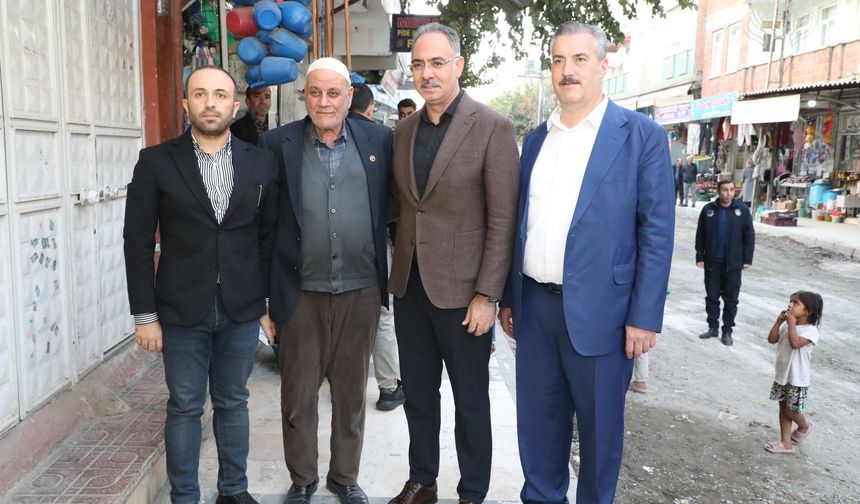 Eyyübiye'de asfalt startı verildi