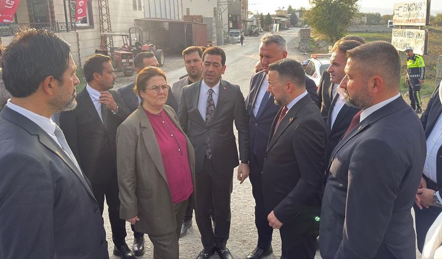 Çiftlik–Karagedik Grup yolunda çalışmalar hızla ilerliyor