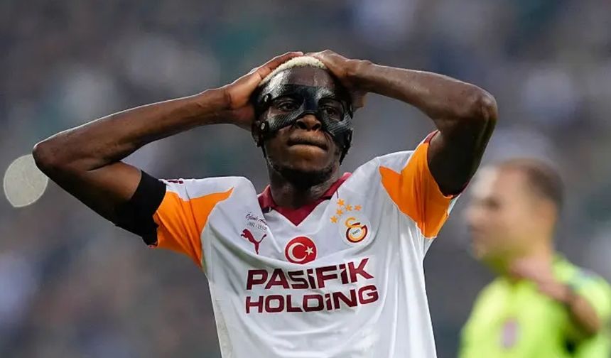 Galatasaray’da Osimhen alarmı: Derbiye yetişecek mi?