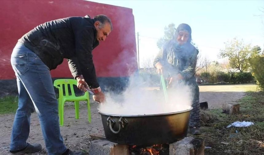Midyat’ta Kavurma kazanları kaynamaya başladı