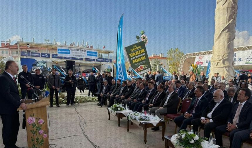 Isparta’da üreticiyle teknoloji aynı çatıda buluştu