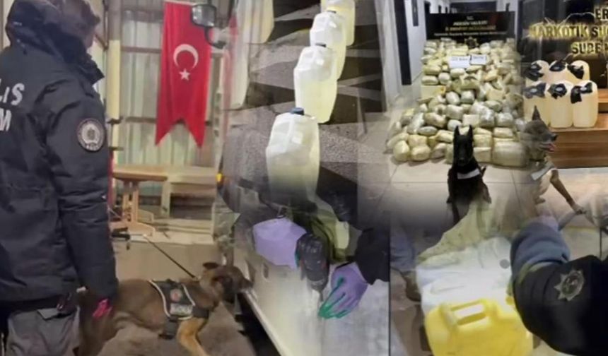 İki ilde uyuşturucu darbesi: 447,5 kilo madde ele geçirildi