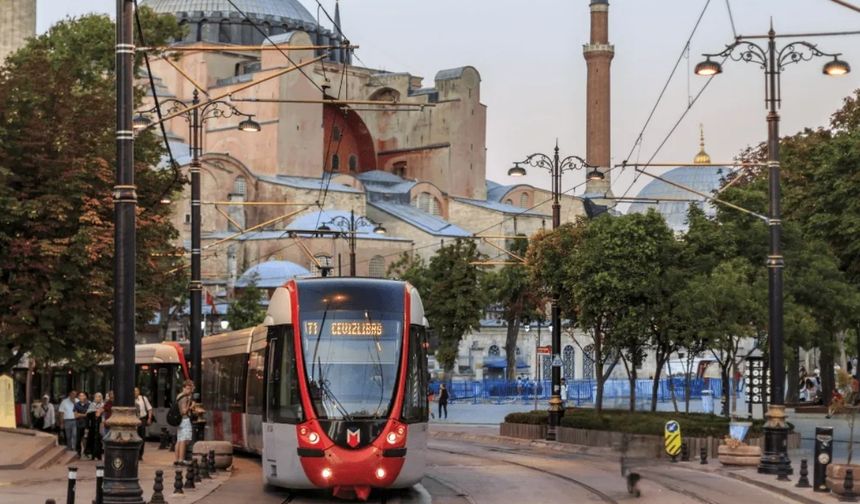 İstanbul'da tramvay seferlerinde geçici düzenleme