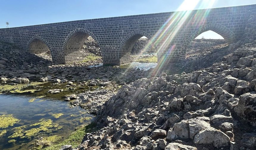 Diyarbakır'ın tarihi Dilaver köprüsü zamana direniyor