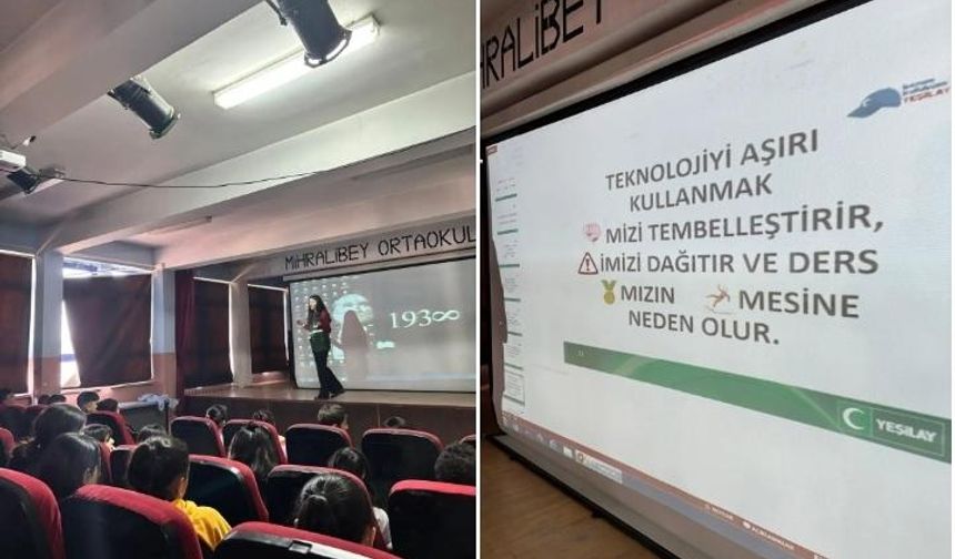 Yeşilay Kars Şubesi, “Benim Kulübüm Yeşilay” etkinliği gerçekleştirdi