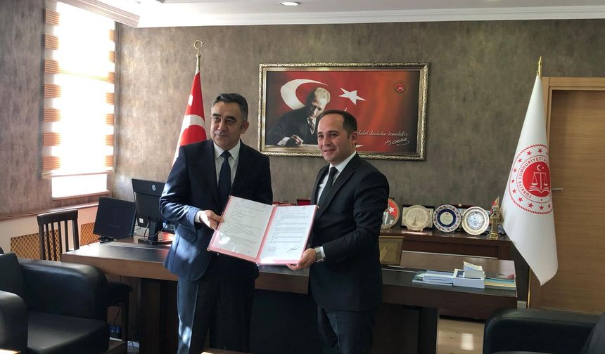 Kars’ta denetimli serbestlikte parmak izi sistemi için protokol imzalandı