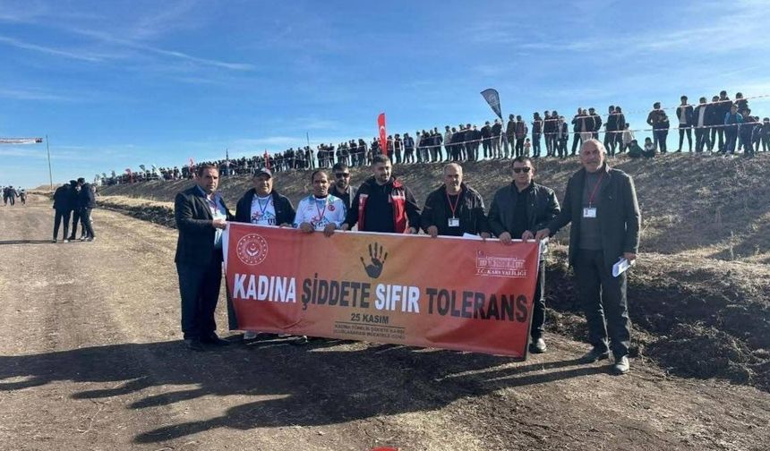 Cirit Alanında 'Kadına Şiddete Sıfır Tolerans' Mesajı Verildi