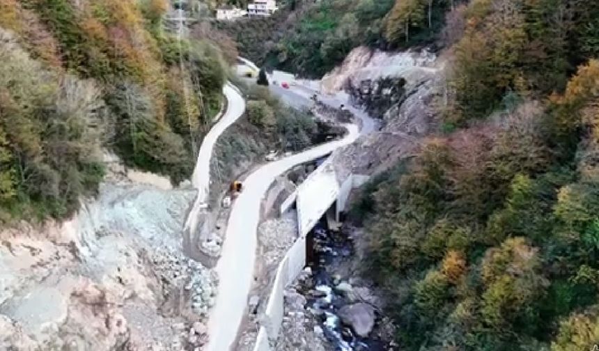 Sürmene–Köprübaşı yolunda yıllardır bitmeyen çalışma tepki çekiyor