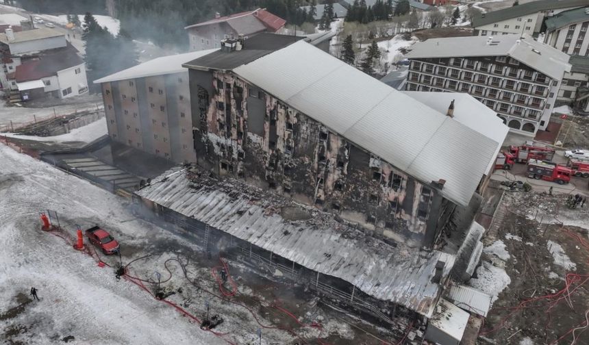 Uludağ’daki otel yangınına ilişkin rapor tamamlandı