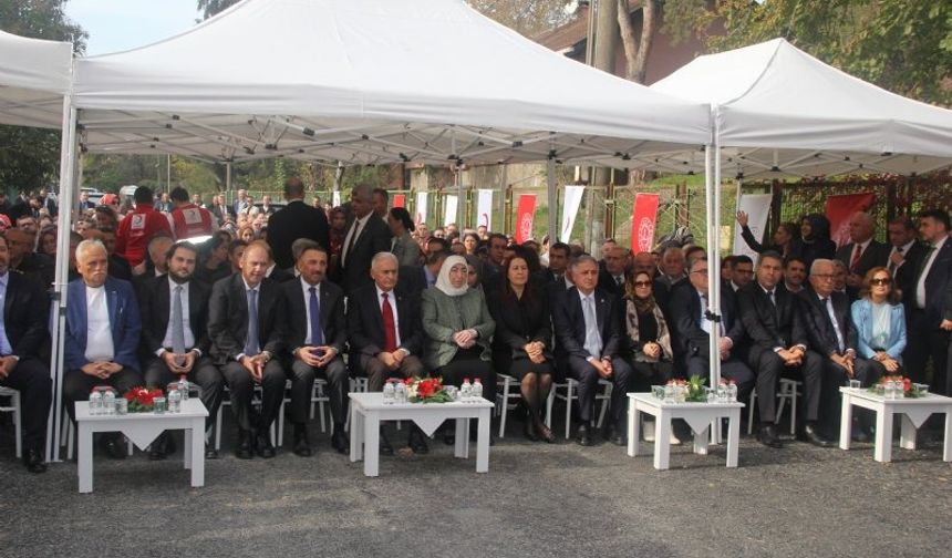 Binali Yıldırım Ereğli'de: Öget Şen Kızılay Anaokulu'nun açılışını gerçekleştirdi