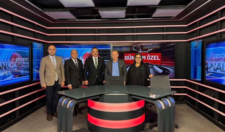 TİMBİR ve BHA Heyetinden İstanbul Medya Yayın Grubuna anlamlı ziyaret