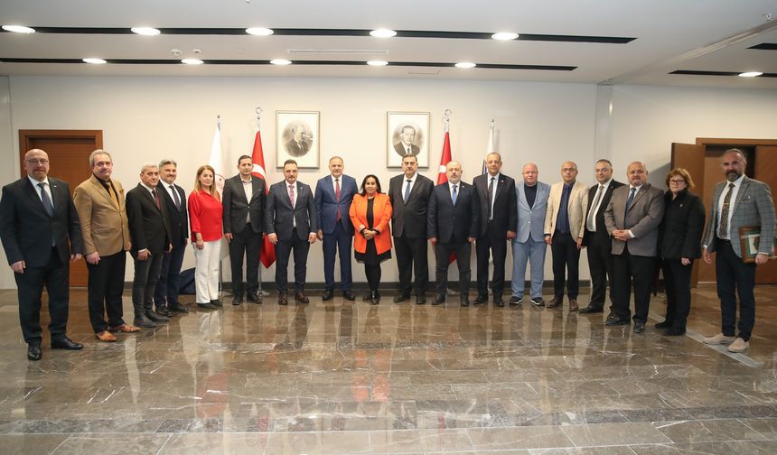 TİMBİR’den Ulaştırma ve Altyapı Bakan Yardımcısı Sayan’a ziyaret