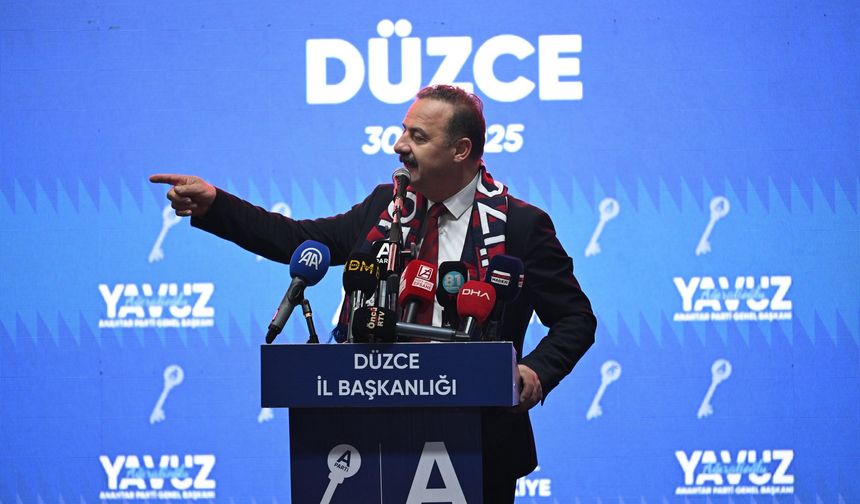 Ağıralioğlu Düzce’de “Bu tahteravalliyi bozacağız” dedi