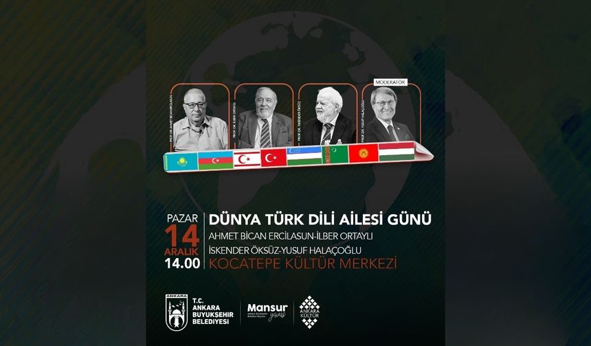 Ankara’da Türk dili buluşması: İlber Ortaylı başkentlilerle bir araya geliyor
