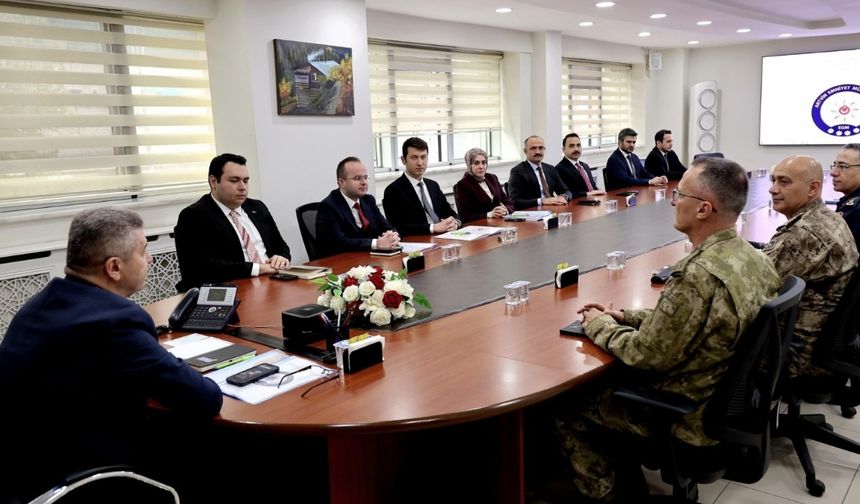 Artvin'de Güvenlik ve Asayiş Koordinasyon Toplantısı düzenlendi