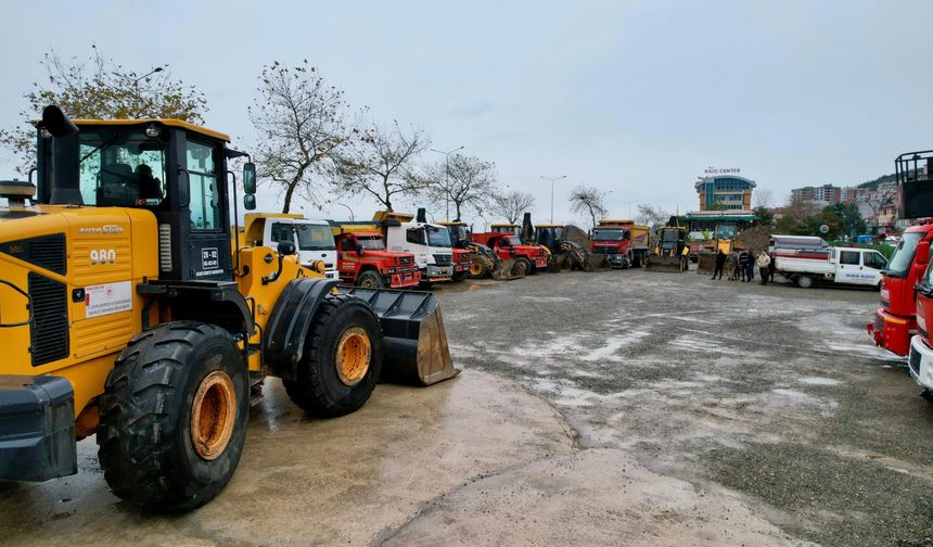 Bulancak'ta kış hazırlıkları tamam